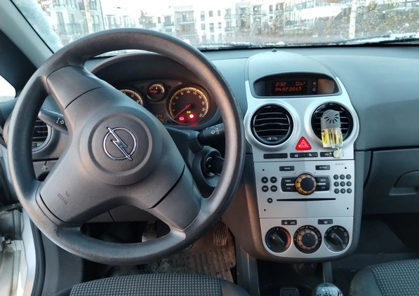Opel Corsa cena 17800 przebieg: 190000, rok produkcji 2013 z Gdańsk małe 29